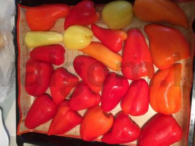 Kepti pipirai žiemai Žingsnis 1