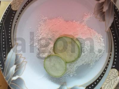 Kepti cukinijos su česnako padažu Žingsnis 2