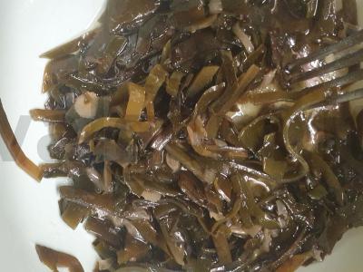 Salotas „Laminaria“ su jūros kopūstais Žingsnis 1