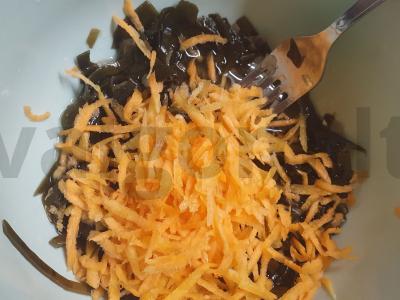 Salotas „Laminaria“ su jūros kopūstais Žingsnis 2