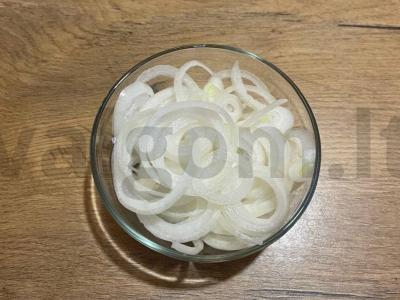 Lengvas jautienos širdies salotas su granatu Žingsnis 2