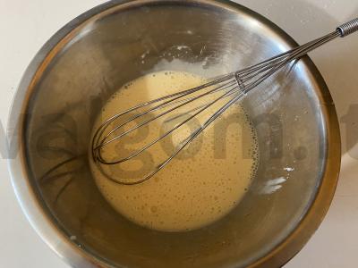 Purūs pieno tešla pyragams Žingsnis 2