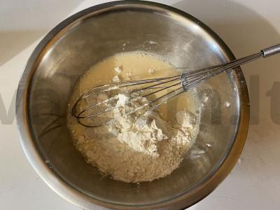 Purūs pieno tešla pyragams Žingsnis 3