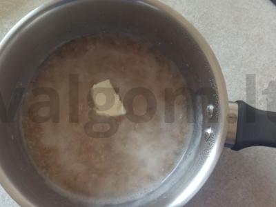 Grūdų košė su cukatais Žingsnis 2