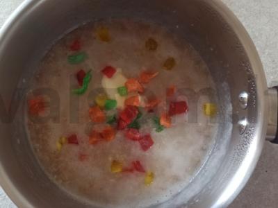 Grūdų košė su cukatais Žingsnis 3