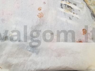 Sultinga kampinė, kepta su laimu ir vyšniniais pomidorais Žingsnis 2