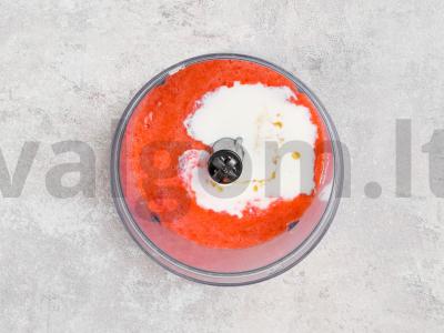 Braškinių kokteilis su kefyru Žingsnis 2