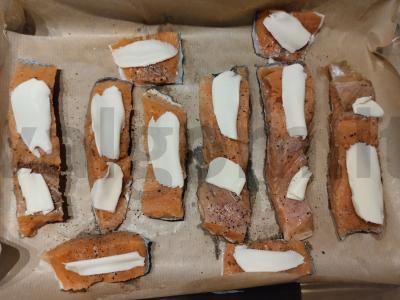 Kizuč su sūriu ir citrina Žingsnis 2