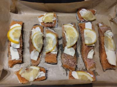 Kizuč su sūriu ir citrina Žingsnis 4