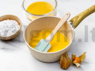 Krembriulė su fizalisu Žingsnis 1