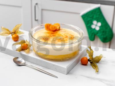 Krembriulė su fizalisu pagrindine nuotrauka