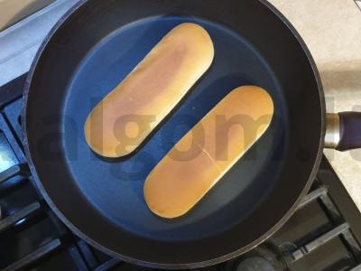 Karštas šuo su morkomis pagal korėjietišką receptą ir garstyčiomis Žingsnis 2