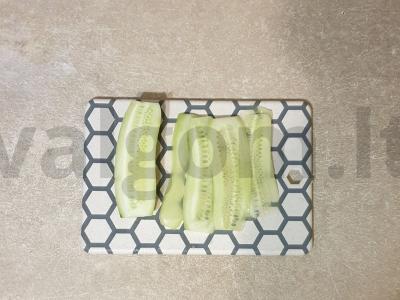 Karštas šuo su morkomis pagal korėjietišką receptą ir garstyčiomis Žingsnis 3