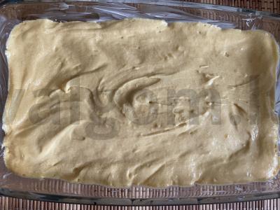 Kriaušių pyragas su ruduoju cukrumi Žingsnis 4