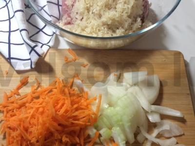 Įdarytos paprikos su mėsos įdaru Žingsnis 2