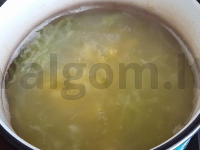 Borsčas su raudonąja burokėliais ir žolelėmis Žingsnis 1