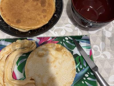 Blynų tortas su avietėmis Žingsnis 5