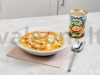 Morkų sriuba su imbieru pagrindine nuotrauka