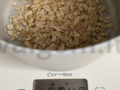 Herkulesas su varške ir vaisiais pusryčiams Žingsnis 1