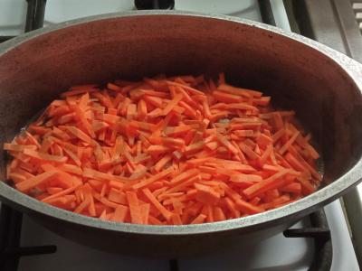 Ryžiai su vištiena ir paprika „A-la plovas“ Žingsnis 3