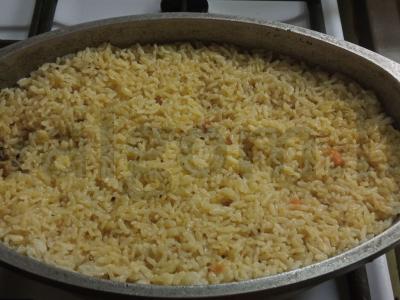 Ryžiai su vištiena ir paprika „A-la plovas“ Žingsnis 6