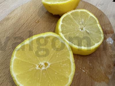 Krevetės su citrinos sultimis ir krapais Žingsnis 6