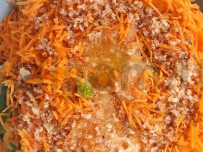 Žiemos salotas „Korejietiški agurkai“ Žingsnis 7