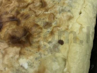 Purūs pyragas su mėsa pagrindine nuotrauka