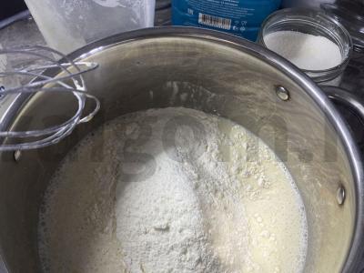 Saldūs blynai Žingsnis 3