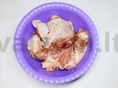 Kiaulienos šlaunelės karijoje su kokosų pienu Žingsnis 1