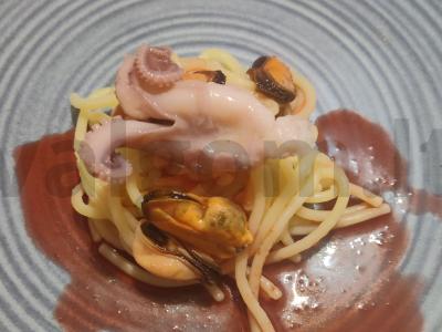 Makaronai „Popelietti“ su midijomis ir aštuonkoju Žingsnis 6