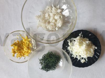 Varškės-ryžių rutuliukai „Paslaptys iš dėžutės“ Žingsnis 1