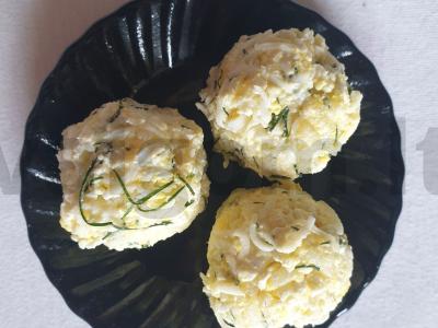 Varškės-ryžių rutuliukai „Paslaptys iš dėžutės“ Žingsnis 4