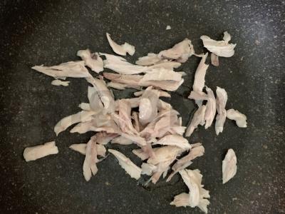 Ryžiai su vištiena „Iš to, kas buvo“ Žingsnis 1