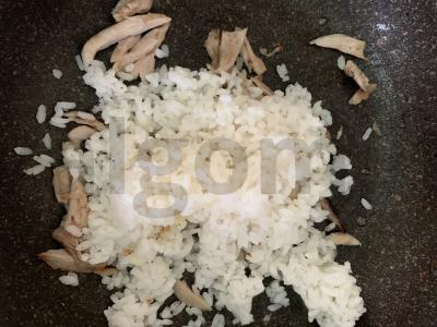 Ryžiai su vištiena „Iš to, kas buvo“ Žingsnis 2