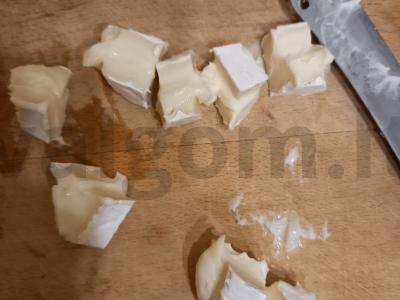 Rudens salotas su kriauše ir brie sūriu Žingsnis 2