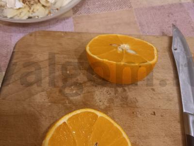 Rudens salotas su kriauše ir brie sūriu Žingsnis 4