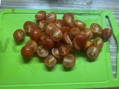 Salotas su stracciatella sūriu Žingsnis 2