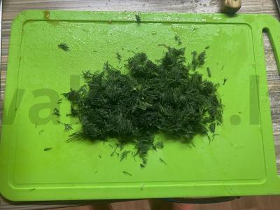 Salotas su stracciatella sūriu Žingsnis 4