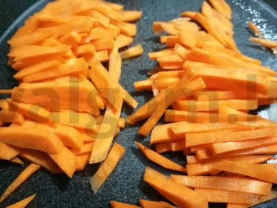 Daržovių salotas „Rudens“ stiklainiuose žiemai Žingsnis 2