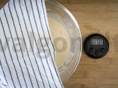 Braškės blynai su grietinėle Žingsnis 4