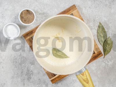 Krok-madam su kumpiu pusryčiams Žingsnis 1