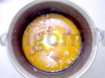 Sultinga jautiena su grybais grietinėlės padaže Žingsnis 5