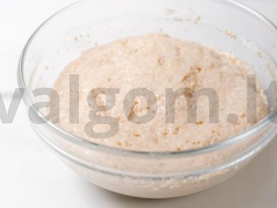 Pyragas su sūdyta skumbre Žingsnis 1