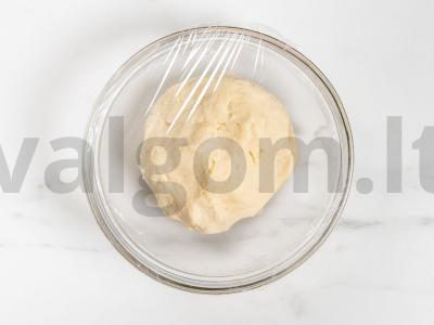 Pyragas su sūdyta skumbre Žingsnis 2