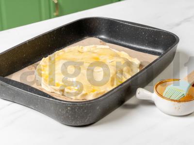 Pyragas su sūdyta skumbre Žingsnis 5