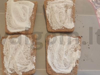 Sumuštiniai multikepėje pusryčiams Žingsnis 1