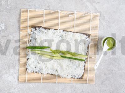 Rulonai su agurkais Žingsnis 2