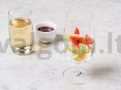 Baltoji sangrija Žingsnis 1