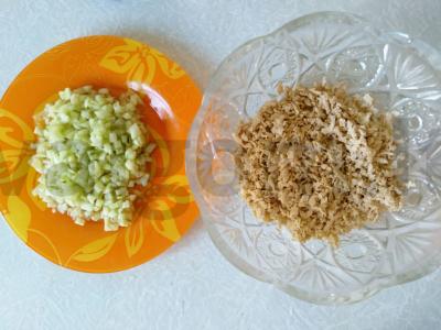 Salotas „Švelnumas“ veganiškas Žingsnis 2